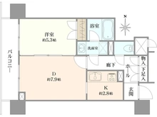 【東京都/三鷹市下連雀】パーク・ノヴァ三鷹 間取り図