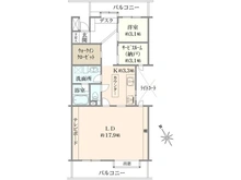 【東京都/武蔵野市西久保】吉祥寺西パーク・ホームズ 間取り図