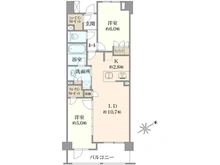 【東京都/武蔵野市吉祥寺本町】オープンレジデンシア吉祥寺本町プレイス 間取り図