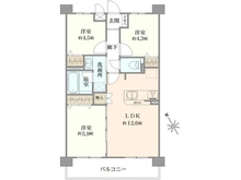 【東京都/西東京市新町】ベルジュール桜堤 間取り図