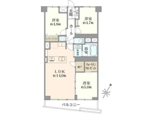 【東京都/武蔵野市御殿山】井の頭パークサイドマンション 間取り図