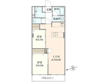 【東京都/武蔵野市中町】武蔵野コーポラス 間取り図
