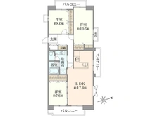 【東京都/練馬区光が丘】光が丘パークタウン春の風公園街 間取り図