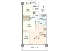 【東京都/西東京市柳沢】グランシーナ田無エアマークス 間取り図