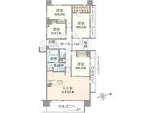 【東京都/西東京市芝久保町】エコヴィレッジ田無 間取り図