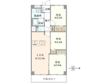 【東京都/武蔵野市境南町】武蔵境スカイハイツ 間取り図