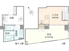 【東京都/武蔵野市吉祥寺東町】ゼクシア吉祥寺 間取り図