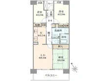 【東京都/三鷹市牟礼】パークシティ牟礼南 間取り図