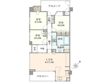 【東京都/三鷹市牟礼】ライオンズ三鷹台楓ハウス 間取り図