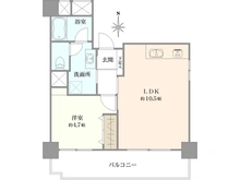 【東京都/国分寺市南町】ライオンズマンション国分寺駅前 間取り図