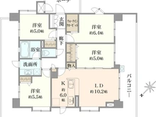 【東京都/三鷹市下連雀】モンレーヴ吉祥寺 間取り図