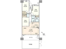 【東京都/調布市調布ケ丘】ライオンズガーデン調布ヶ丘 間取り図