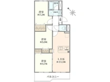 【東京都/府中市本宿町】府中サンライズヒル 7号棟 間取り図