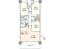 【東京都/調布市調布ケ丘】サンクタス調布ヶ丘 間取り図