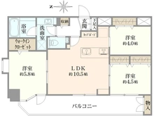 【東京都/調布市国領町】センチュリー調布 間取り図