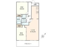 【東京都/調布市国領町】ルネ調布国領モア・クレスト 間取り図