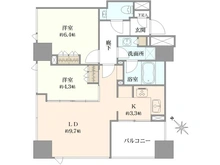 【東京都/豊島区高松】シティタワー池袋ウエストゲート 間取り図