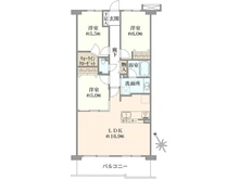 【東京都/狛江市中和泉】ライオンズマンション国領 間取り図