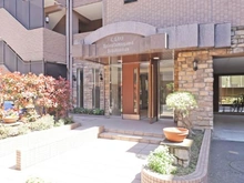 【東京都/調布市多摩川】クリオ京王多摩川壱番館 アプローチ