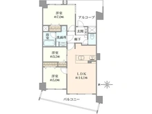 【東京都/調布市国領町】コナ・ヴィレッジ調布国領 間取り図