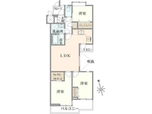 【東京都/調布市下石原】ライオンズマンション調布台 間取り図