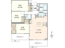 【東京都/調布市国領町】アトラス国領セントラルコート 間取り図