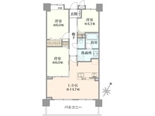 【東京都/稲城市東長沼】デ・リート稲城ステーションプラザ 間取り図