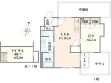 【東京都/渋谷区恵比寿】ジェイパーク恵比寿弐番館 間取り図