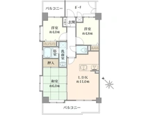 【東京都/八王子市南大沢】ライオンズマンション京王南大沢 間取り図