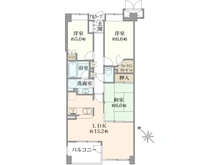 【東京都/調布市西つつじケ丘】つつじが丘ガーデンハウスサニーサイドレジデンス 間取り図