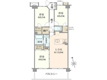 【東京都/府中市住吉町】ラヴィラ府中多摩川 間取り図