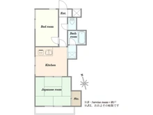 【東京都/世田谷区等々力】エスカイア等々力　 間取り図