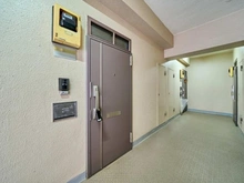 【東京都/世田谷区奥沢】日商岩井自由が丘マンション 玄関