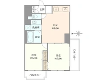 【東京都/世田谷区奥沢】日商岩井自由が丘マンション 間取り図