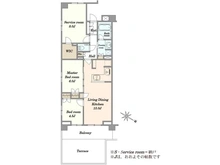 【東京都/世田谷区弦巻】オープンレジデンシア桜新町ガーデン 間取り図