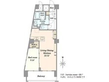 【東京都/目黒区自由が丘】パシフィック自由ヶ丘マンション 間取り図