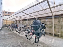 【東京都/目黒区八雲】都立大第2コーポラス 駐輪場