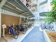 【東京都/世田谷区奥沢】ハイセレサ奥沢シティタワー 駐輪場