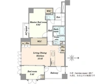 【東京都/世田谷区奥沢】グローリオ田園調布 間取り図