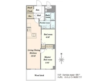【東京都/世田谷区奥沢】秀和第二奥沢レジデンス 間取り図