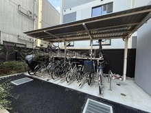 【東京都/新宿区高田馬場】オープンレジデンシア高田馬場 駐輪場