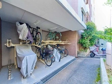 【東京都/世田谷区奥沢】奥沢デュープレックス 駐輪場
