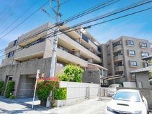 【神奈川県/川崎市多摩区菅稲田堤】コスモ稲田堤ガーデンフォルム 外観