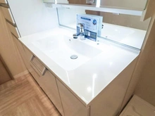 【神奈川県/茅ヶ崎市今宿】ダイアパレス・エクシード茅ヶ崎 洗面室：洗面ボール