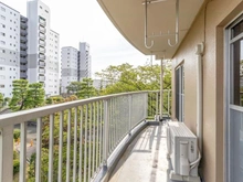 【東京都/多摩市落合】落合団地 4-2街区 バルコニー