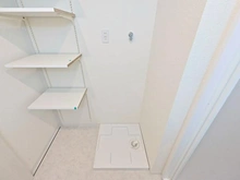 【東京都/墨田区八広】ダイアパレス墨田 洗面室：洗濯機置き場