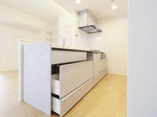 【神奈川県/横浜市金沢区長浜】パークホームズ横浜能見台フィールズコート キッチン：収納