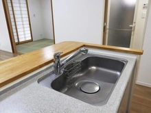 【東京都/東大和市桜が丘】サンクレイドル玉川上水 キッチン：シンク