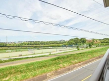 【神奈川県/川崎市多摩区宿河原】アクエージュ多摩川 眺望:キッチン側バルコニーから