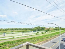 【神奈川県/川崎市多摩区宿河原】アクエージュ多摩川 眺望:LD側バルコニーから